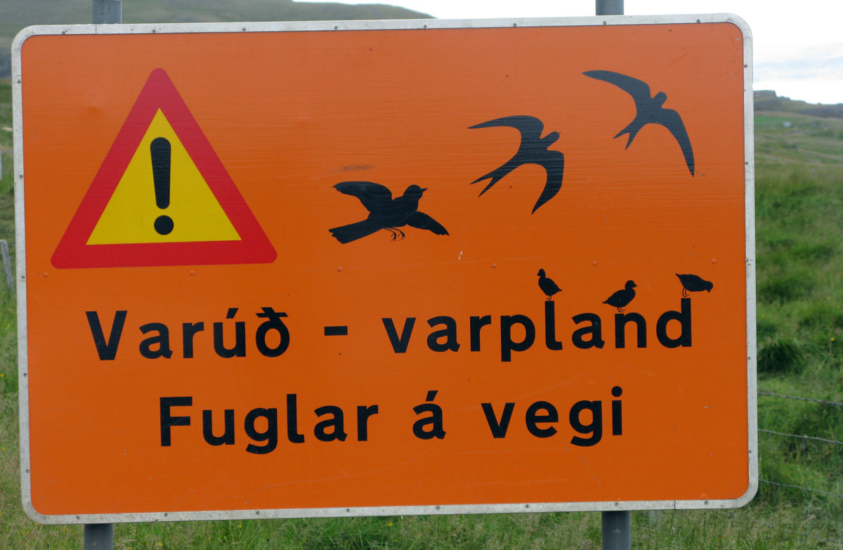 Vogelwarnung